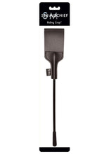 Load image into Gallery viewer, Sex and Mischeif Riding Crop - Black - 17in
