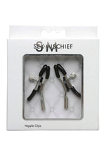 Load image into Gallery viewer, Sex and Mischief Adjustable Nipple Clips - Metal
