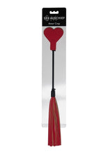 Load image into Gallery viewer, Sex and Mischief Amor Crop - Black/Red
