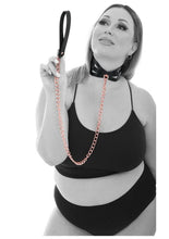 Load image into Gallery viewer, Sex and Mischief Brat Collar Andamp; Leash
