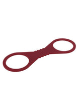Load image into Gallery viewer, Sex and Mischief Enchanted Silicone Cuffs - Red - Large
