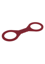 Load image into Gallery viewer, Sex and Mischief Enchanted Silicone Cuffs - Red - Small
