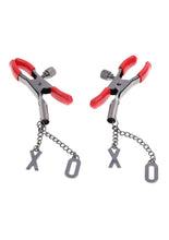 Load image into Gallery viewer, Sex and Mischief Ex's Andamp; Oh's Nipple Clamps
