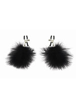 Load image into Gallery viewer, Sex and Mischief Feathered Nipple Clamps
