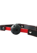 Load image into Gallery viewer, Sex and Mischief Hush Ball Gag Adjustable Strap
