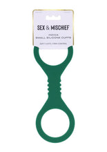 Load image into Gallery viewer, Sex and Mischief Indica Silicone Cuffs - Green - Small
