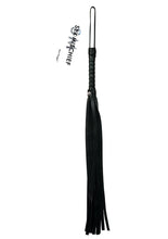 Load image into Gallery viewer, Sex and Mischief Mini Faux Leather Flogger - Black
