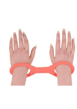 Load image into Gallery viewer, Sex and Mischief Peaches N Creame Silicone Cuffs
