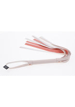 Load image into Gallery viewer, Sex and Mischief Peaches N Creame Stripe Flogger
