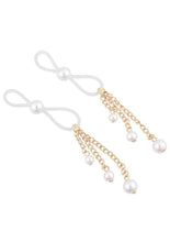 Load image into Gallery viewer, Sex and Mischief Pearl Nipple Ties

