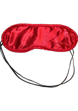Load image into Gallery viewer, Sex and Mischief Satin Blindfold - Red
