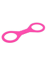 Load image into Gallery viewer, Sex and Mischief Silicone Cuffs - Hot Pink/Pink - Small
