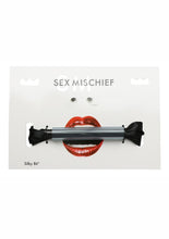 Load image into Gallery viewer, Sex and Mischief Silky Bit Mouth Gag - Black
