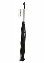Load image into Gallery viewer, Sex and Mischief Sparkle Flogger - Black - 31in
