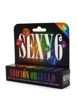 Load image into Gallery viewer, Sexy 6 Pride Edition Dice Game (Spanish
