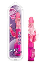 Load image into Gallery viewer, Sexy Things Butterfly Thruster Mini Rabbit Vibrator - Fuchsia/Pink
