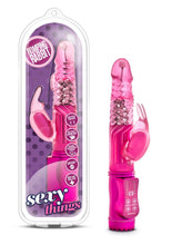 Load image into Gallery viewer, Sexy Things Romping Beaded Rabbit Vibrator - Fuchsia/Pink
