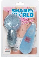 Load image into Gallery viewer, Shane's World His Stimulator Vibrating Cock Ring - Blue
