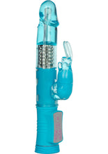 Load image into Gallery viewer, Shane's World Jack Rabbit Beaded Vibrator - Blue
