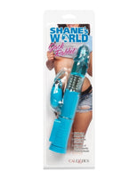 Load image into Gallery viewer, Shane's World Jack Rabbit Beaded Vibrator - Blue
