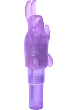 Load image into Gallery viewer, Shane's World Pocket Party Bunny Wand Massager - Purple

