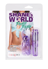 Load image into Gallery viewer, Shane's World Pocket Party Bunny Wand Massager - Purple
