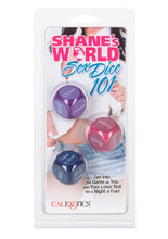 Load image into Gallery viewer, Shane's World Sex Dice 101 - Multicolor
