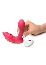 Load image into Gallery viewer, Shegasm Butterfy Tease Rechargeable Silicone 10x Clitoral Suction Stimulator with Remote Control
