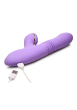 Load image into Gallery viewer, Shegasm Pro-Thrust Max Rechargeable Silicone Thrusting and Pulsing Rabbit
