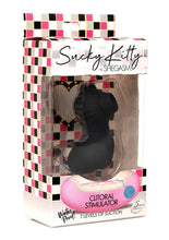 Load image into Gallery viewer, Shegasm Sucky Kitty Rechargeable Silicone Clitoral Stimulator - Black
