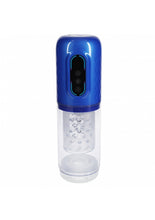 Load image into Gallery viewer, Pumped Vortex Multi Function Suction Rotating Thrusting Rechargeable Masturbator - Metallic
