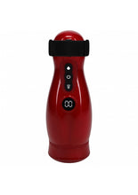 Load image into Gallery viewer, Pumped Virtuo 10 Function Suction Vibration Phone Attachment Rechargeable Masturbator - Metallic
