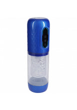 Load image into Gallery viewer, Pumped Vortex Multi Function Suction Rotating Thrusting Rechargeable Masturbator - Metallic
