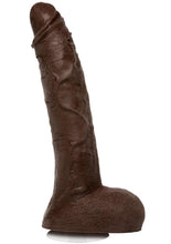 Load image into Gallery viewer, Signature Cocks Jason Luv Dildo - Chocolate - 10in
