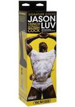 Load image into Gallery viewer, Signature Cocks Jason Luv Dildo - Chocolate - 10in
