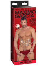 Load image into Gallery viewer, Signature Cocks Ultraskyn Maximo Garcia Dildo with Removable Suction Cup - Vanilla - 8.5in
