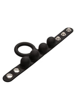 Load image into Gallery viewer, Silicone Medium Weighted C-Ring Ball Stretcher Cock Ring
