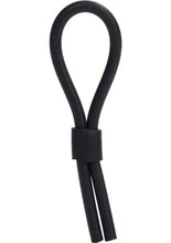 Load image into Gallery viewer, Silicone Stud Lasso Cock Ring - Black
