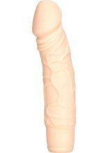 Load image into Gallery viewer, Silicone Stud Woody Vibrator - Ivory/Vanilla
