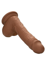 Load image into Gallery viewer, Silicone Studs Dual Density with Suction Cup Base - Chocolate - 6.25in
