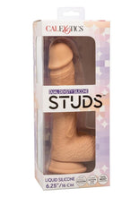 Load image into Gallery viewer, Silicone Studs Dual Density with Suction Cup Base - Vanilla - 6.25in
