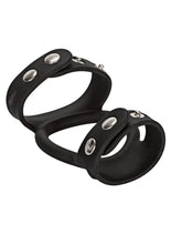 Load image into Gallery viewer, Silicone Tri-Snap C and B Cage Cock Ring
