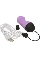 Load image into Gallery viewer, Simple and True Vibrating Rechargeable Silicone Egg with Remote Control - Purple
