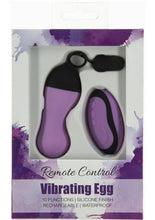 Load image into Gallery viewer, Simple and True Vibrating Rechargeable Silicone Egg with Remote Control - Purple
