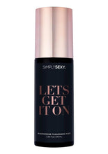 Load image into Gallery viewer, Simply Sexy Pheromone Body Mist Let's Get It On - 3.35oz
