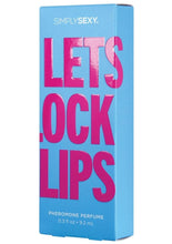 Load image into Gallery viewer, Simply Sexy Pheromone Perfume Let's Lock Lips Spray - 0.3oz

