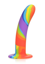 Load image into Gallery viewer, Simply Sweet Rainbow Silicone Dildo
