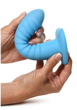 Load image into Gallery viewer, Simply Sweet Ribbed Silicone Dildo
