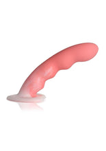 Load image into Gallery viewer, Simply Sweet Wavy Silicone Dildo - Pink/White
