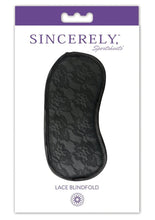 Load image into Gallery viewer, Sincerely Lace Blindfold - Black
